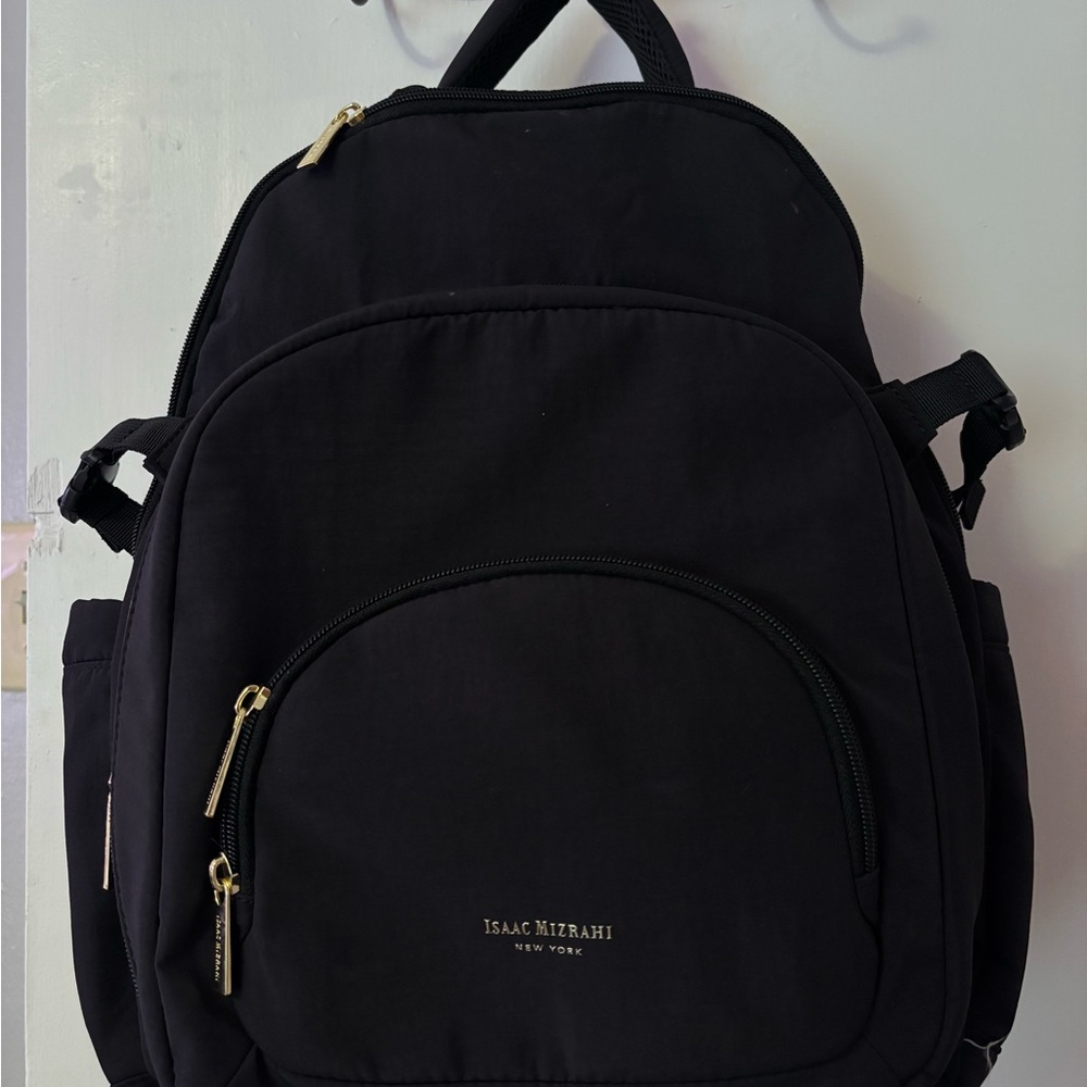 Isaac Mizrahi Black Men's Backpack